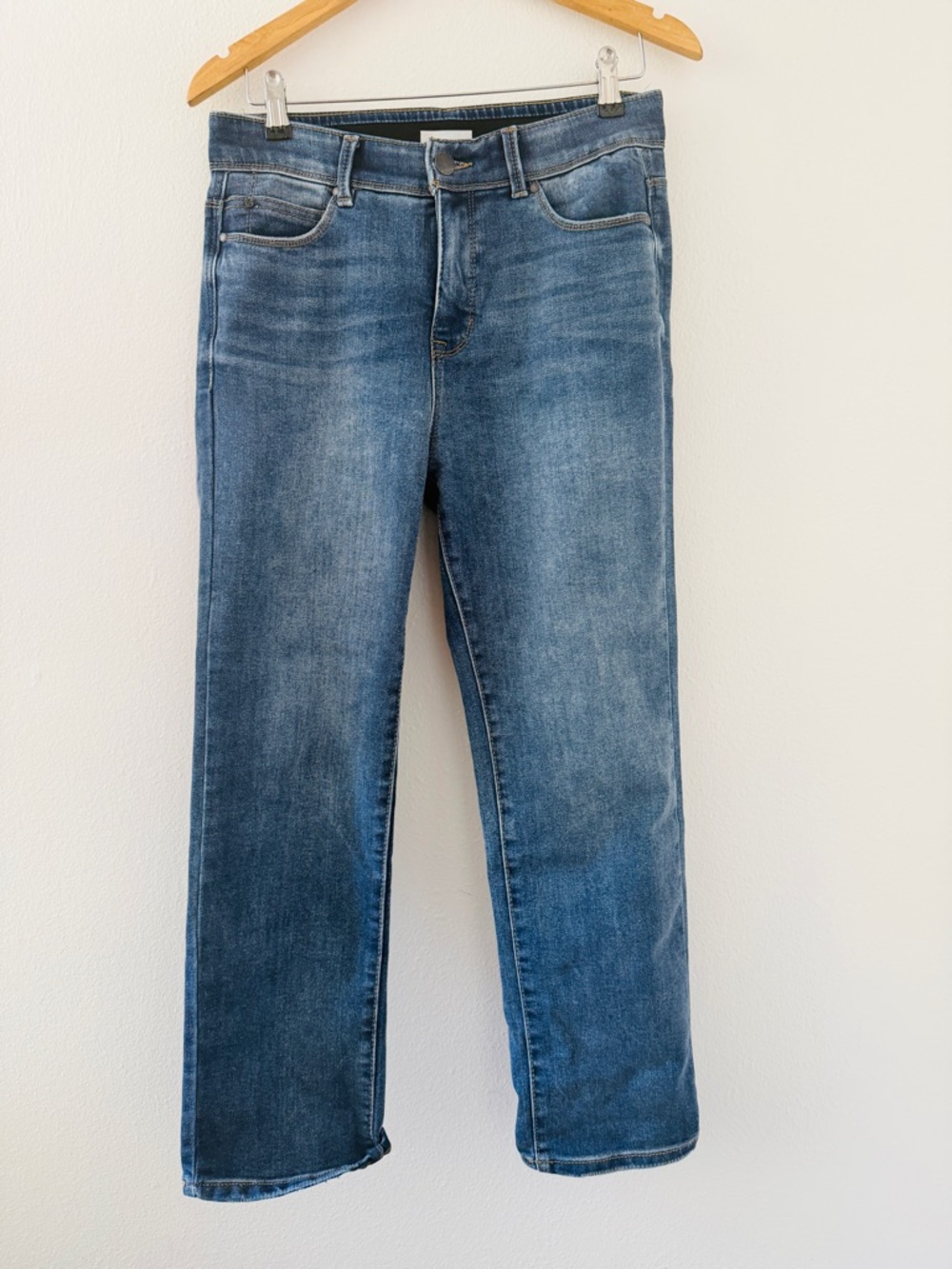 Curve Appeal High Rise Straight Jeans in Heritage Luxe